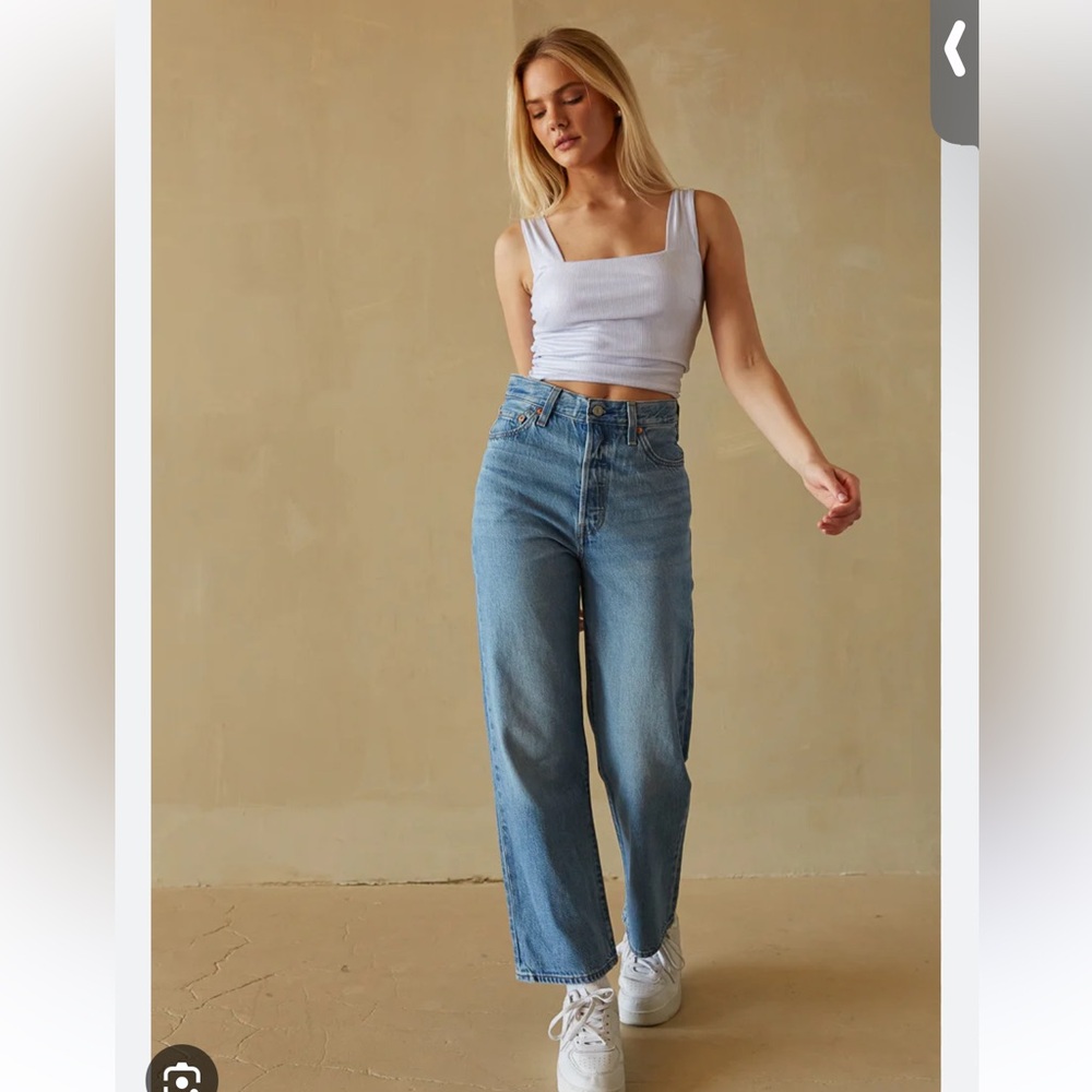 Levi's The Ribcage Ankle Jean Highest High Size 27